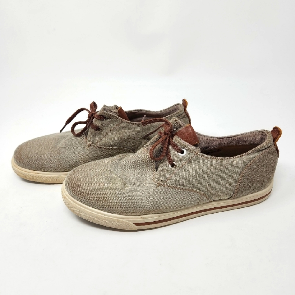 Mountain Creek Boys sz 2 Canvas Oxford-style Sneaker